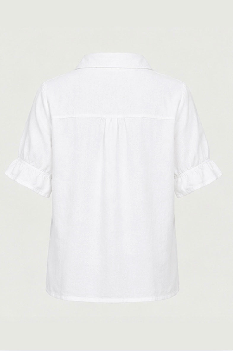 Eja Skjorte Bluse Hvid