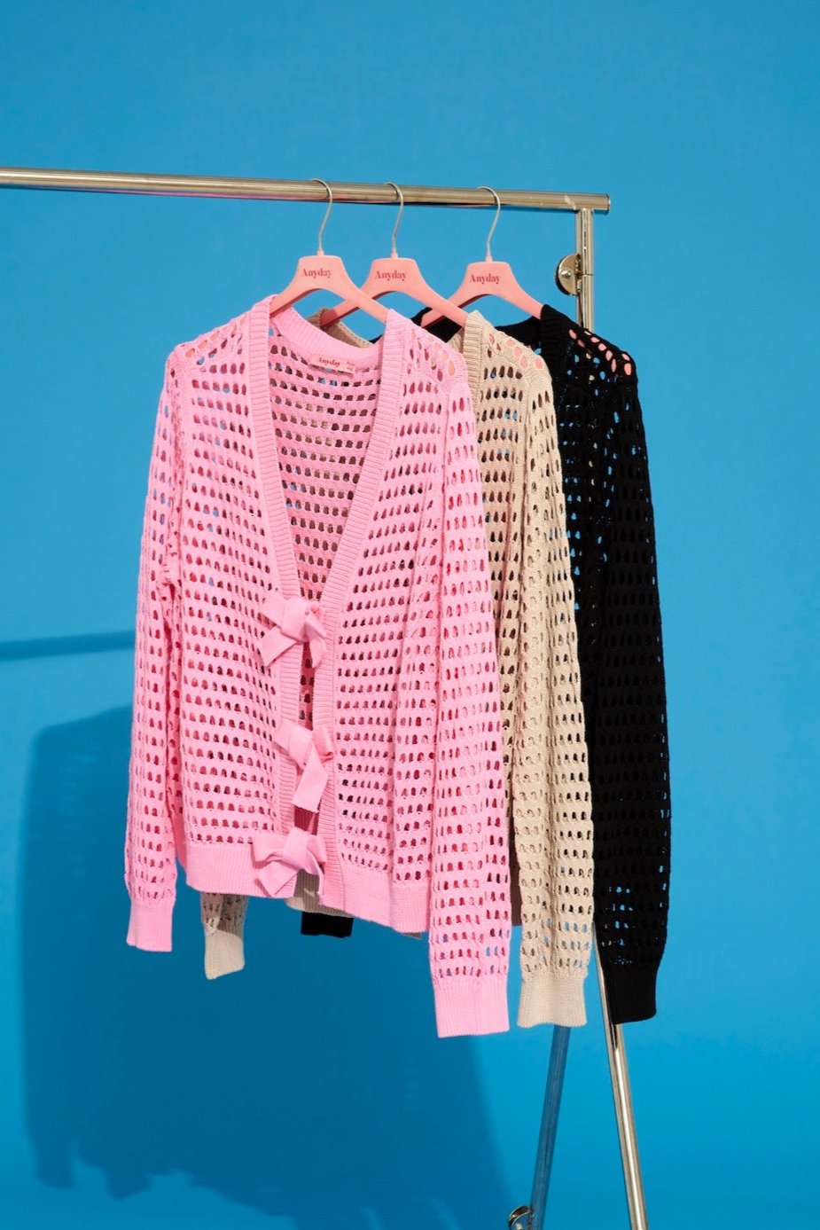 Happy Strik Cardigan Pink