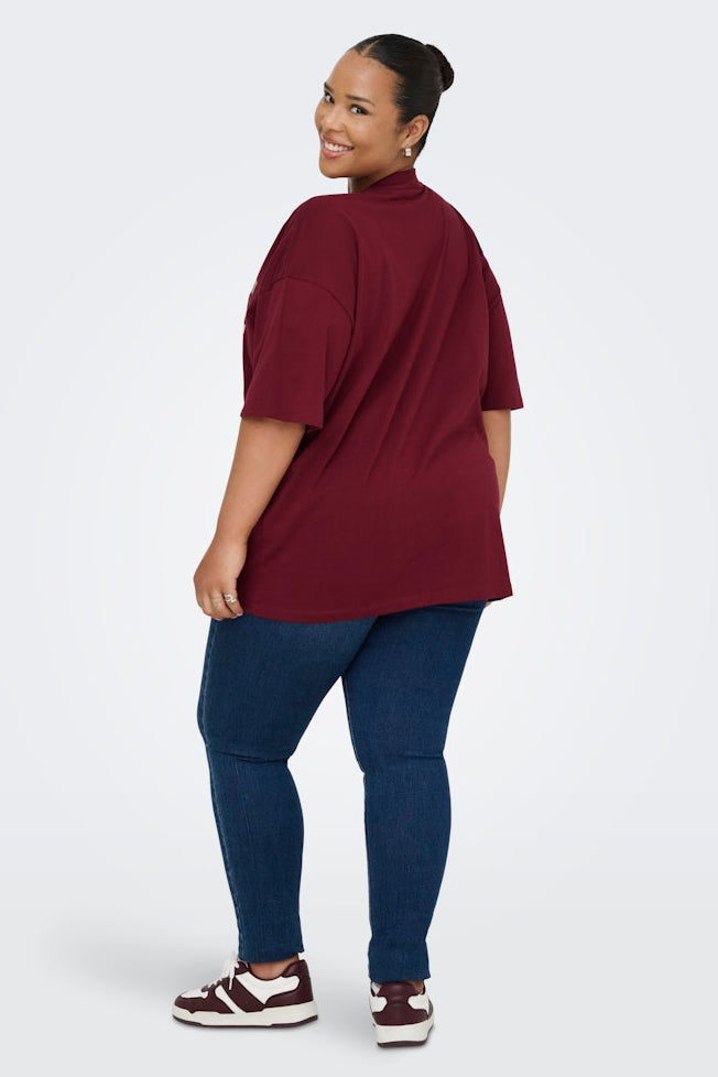 Kourtney T-shirt Cabernet
