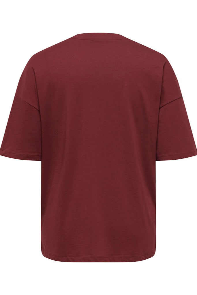 Kourtney T-shirt Cabernet