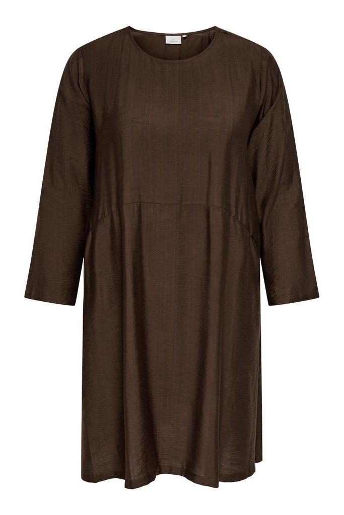 Joanne Midi Kjole Brun