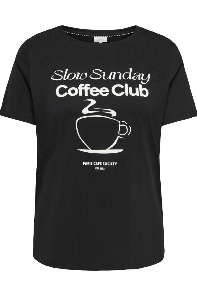 Mornings T-shirt Sort