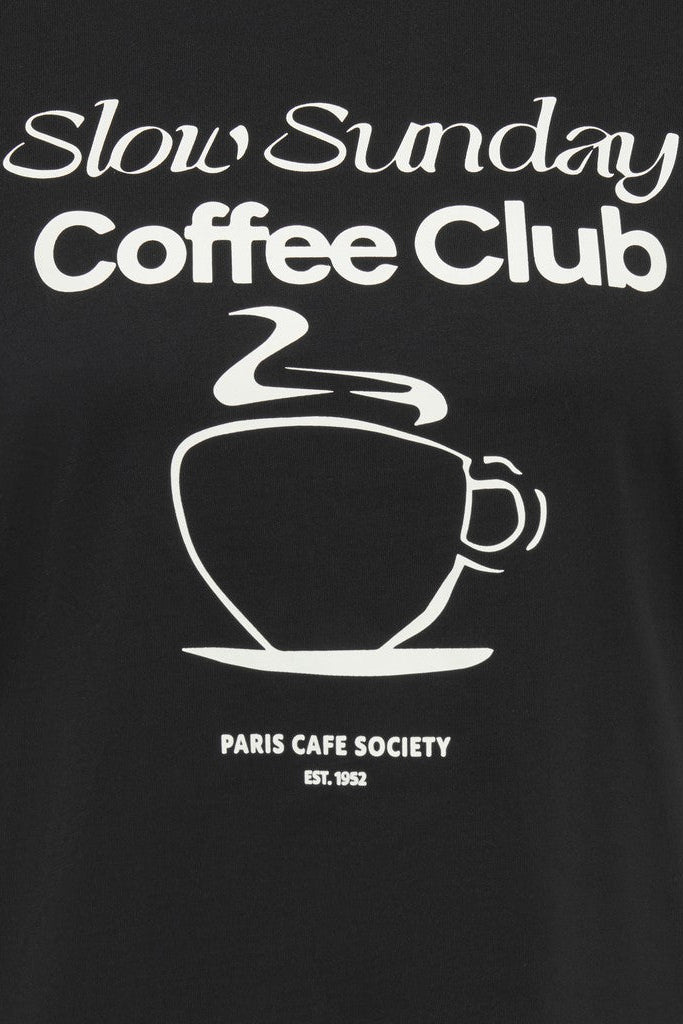 Mornings T-shirt Sort