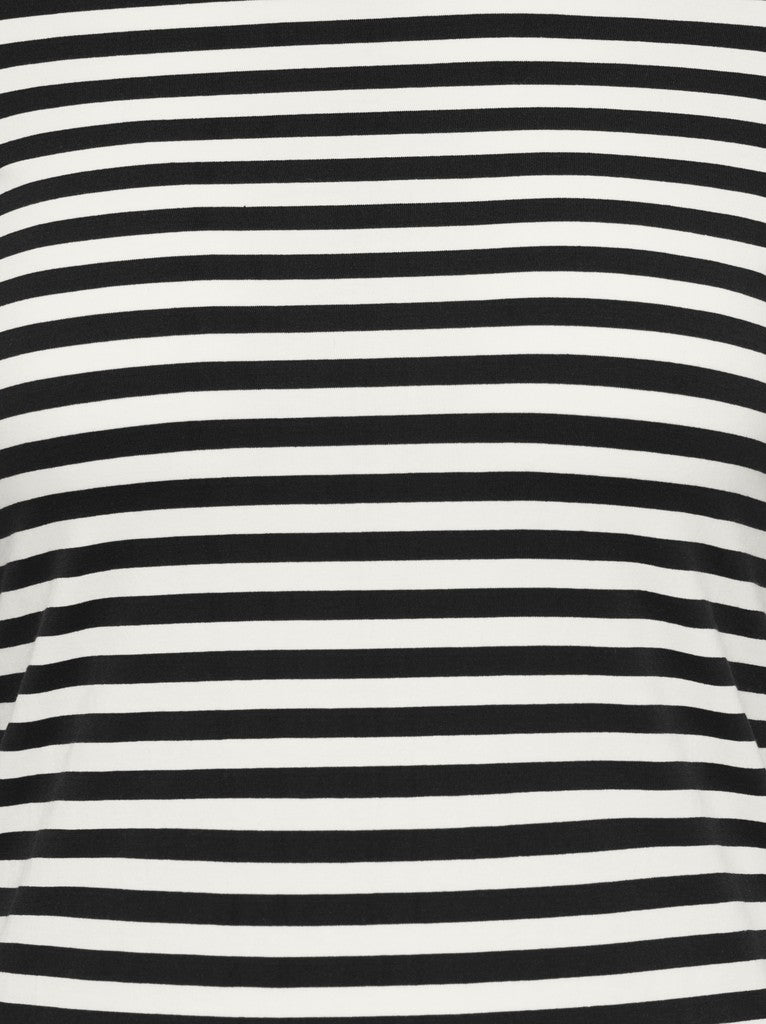 Chili Stribet T-shirt Sort