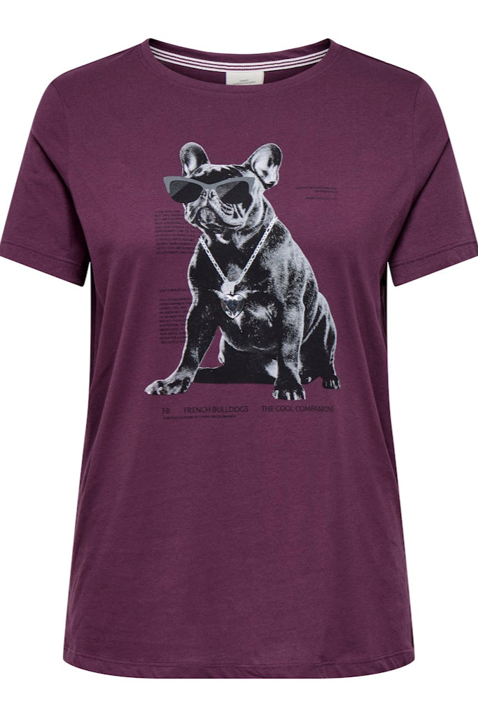 Wince T-shirt Vinrød