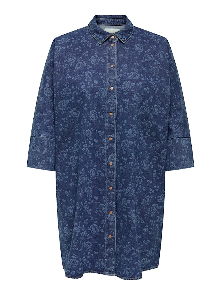 Grace Rose Denim Kjole