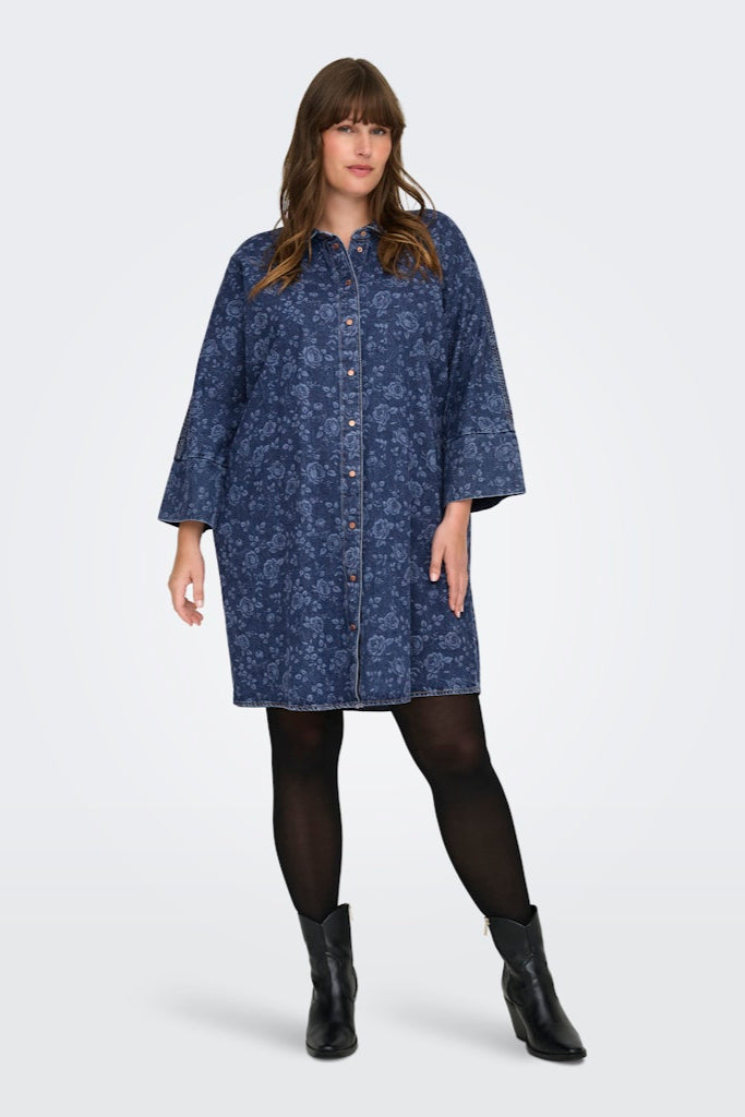 Grace Rose Denim Kjole