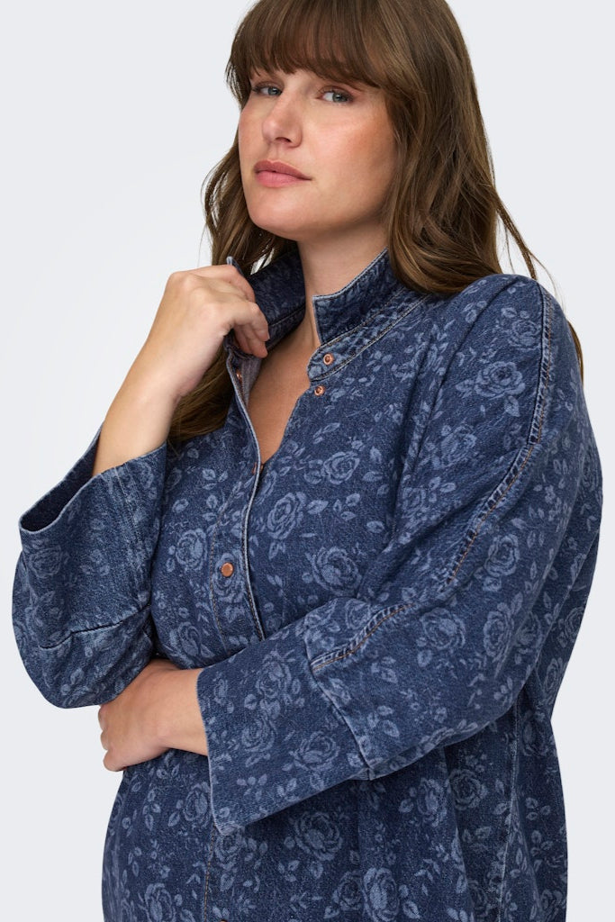 Grace Rose Denim Kjole