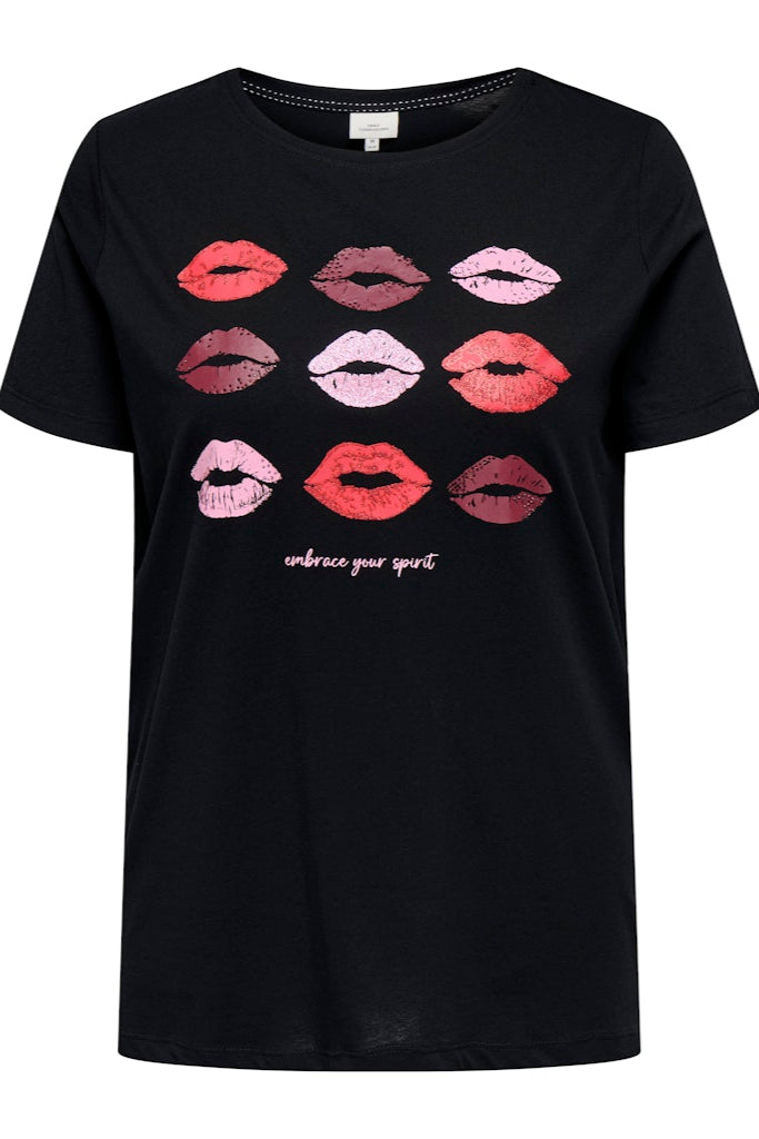 Simone T-shirt Sort