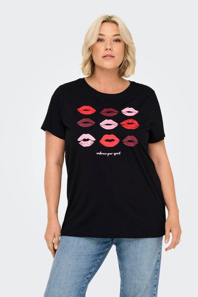 Simone T-shirt Sort