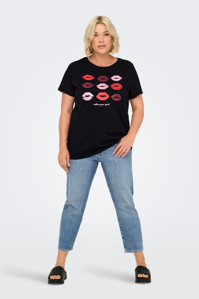 Simone T-shirt Sort