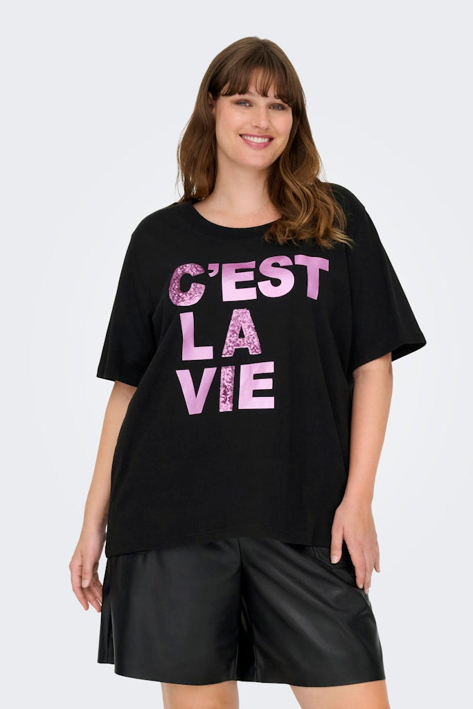 Riri Oversize T-shirt Sort