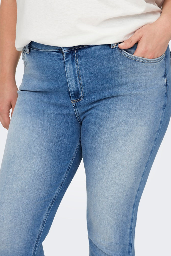 Jeans Willy Capri Lyseblå Denim