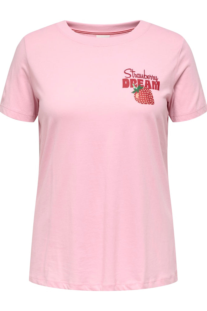 Addison T-shirt Jordbær