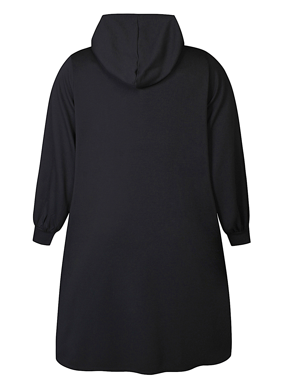 Mya Sweatshirts Kjole Sort