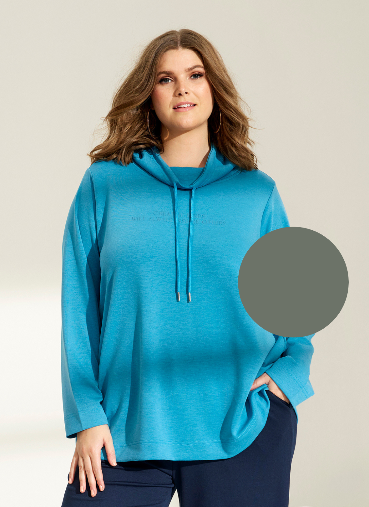 Mya Sweatshirts bluse Army