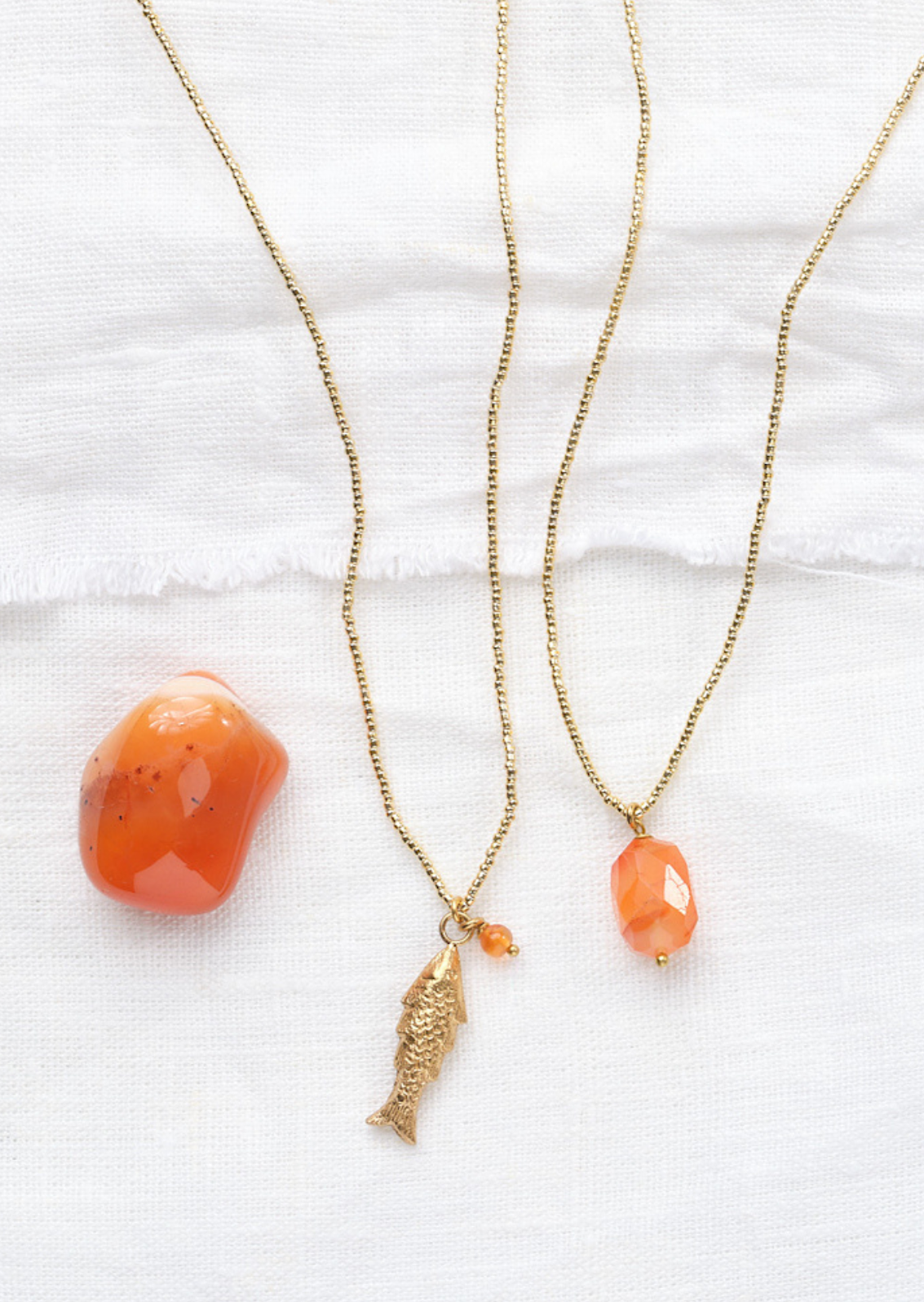 Paradise Carnelian Halskæde