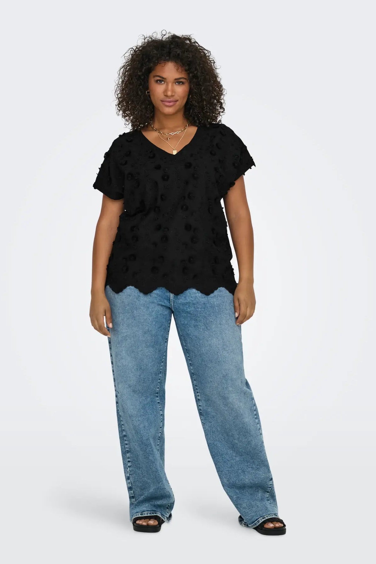 Lulu T-shirt Sort