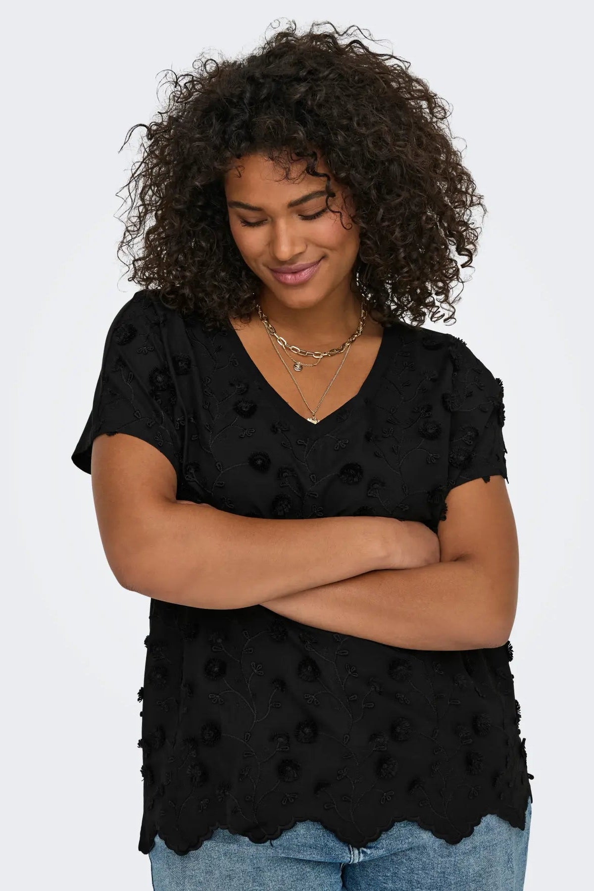 Lulu T-shirt Sort